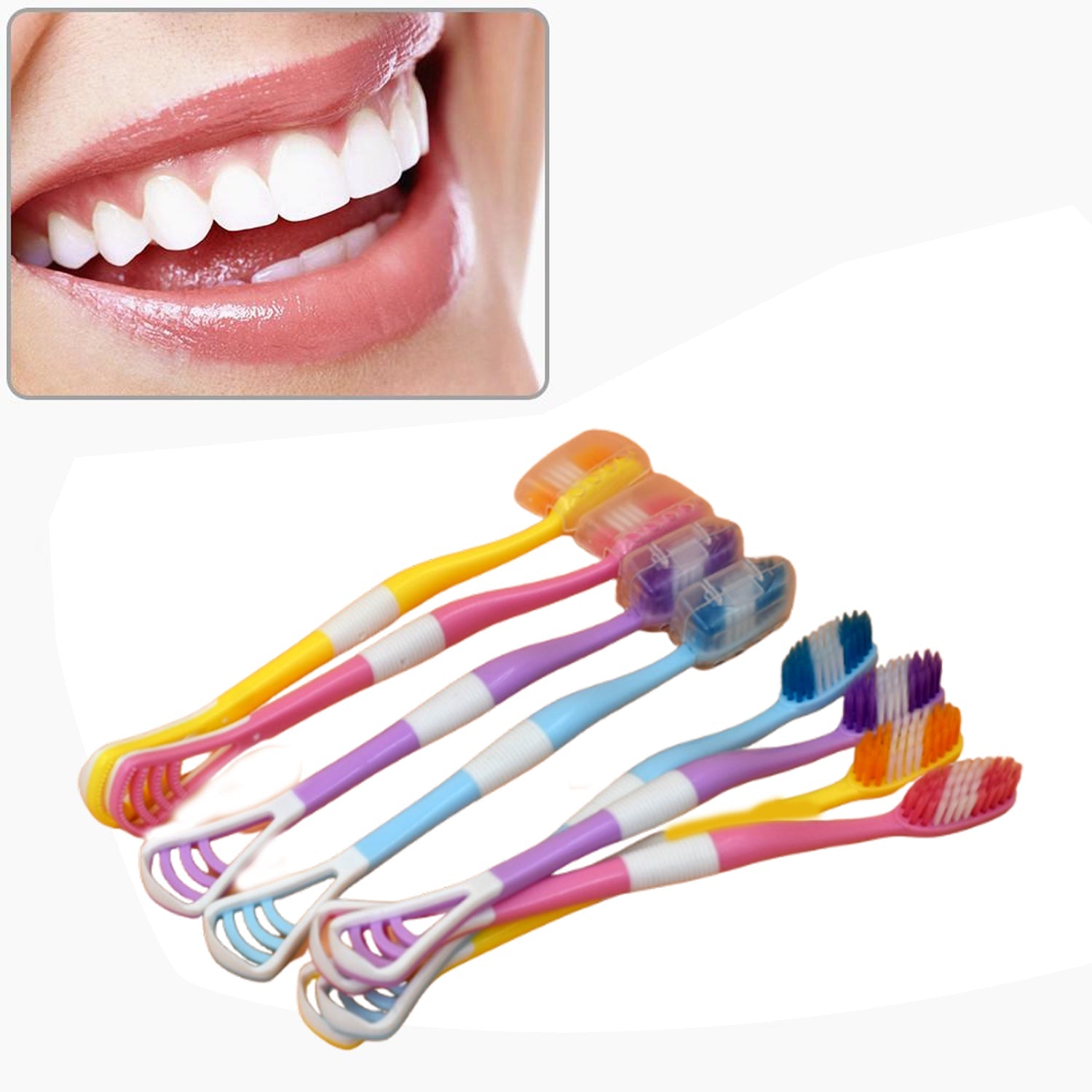 6150 8 Pc 2 in 1 Toothbrush Case widely used in all types of bathroom places for holding and storing toothbrushes and toothpastes of all types of family members etc. DeoDap 6150 8 Pc 2 in 1 Toothbrush Case widely used in all types of bathroom places for holding and storing toothbrushes and toothpastes of all types of family members etc. DeoDap
